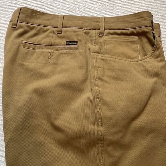Faconnable 100% Cotton Khaki Pants - 38 - Picture 4 of 12